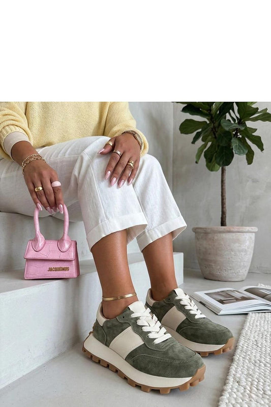    Buty Sportowe Model Filippo DP7112/26 KH Khaki - Solea 