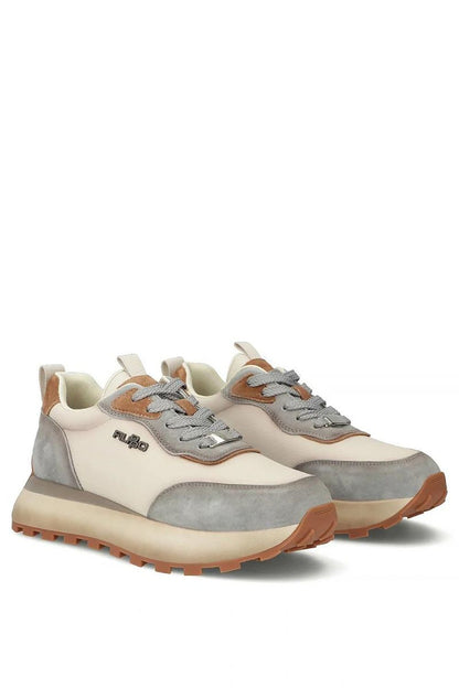 Buty Sportowe Beige/Blue - Solea — beżowa — Obuwie — EldoradoShop