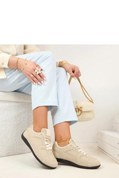   Buty Sportowe Model Amaryllis 81222-3 Beige - Solea 