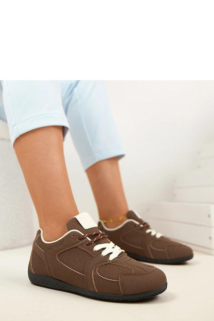  Buty Sportowe Model Amaryllis 81222-7 Brown - Solea 