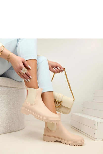   Kalosze Model Alba WH25-1 Beige - Solea 