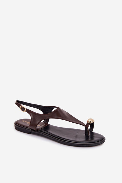  Sandały Model Talorina BQB9912 Czekolada - Step in style 