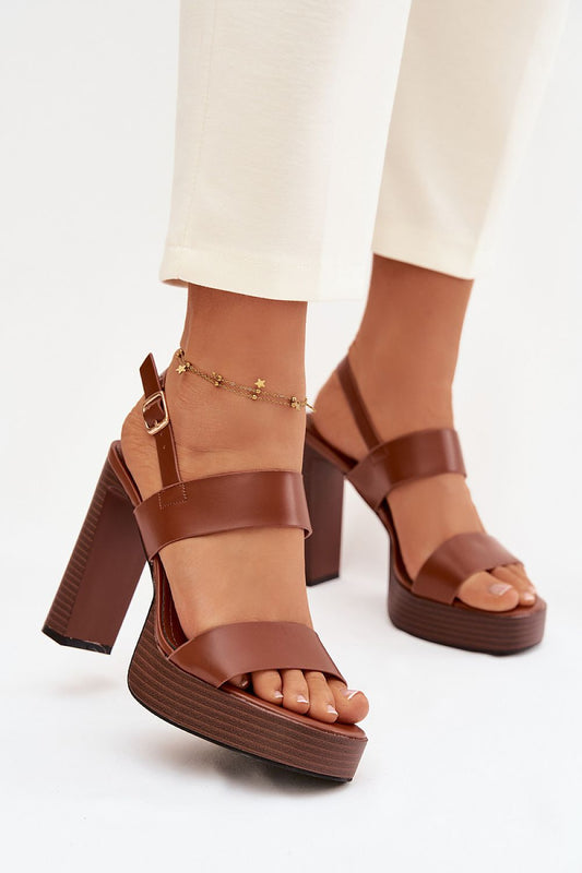  Sandały Model Hanelia P-1496 Camel - Step in style 