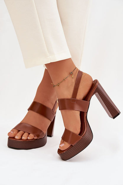  Sandały Model Hanelia P-1496 Camel - Step in style 