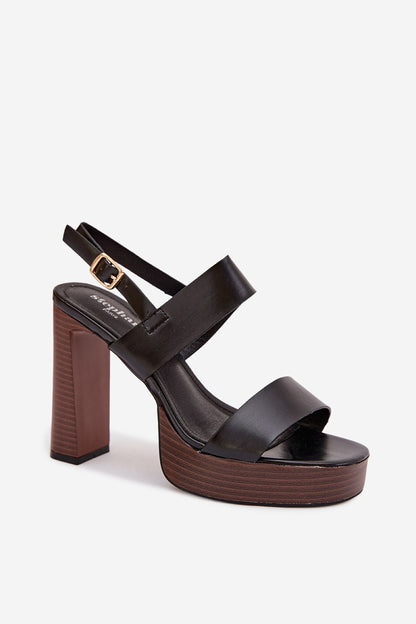  Sandały Model Hanelia P-1496 Black - Step in style 