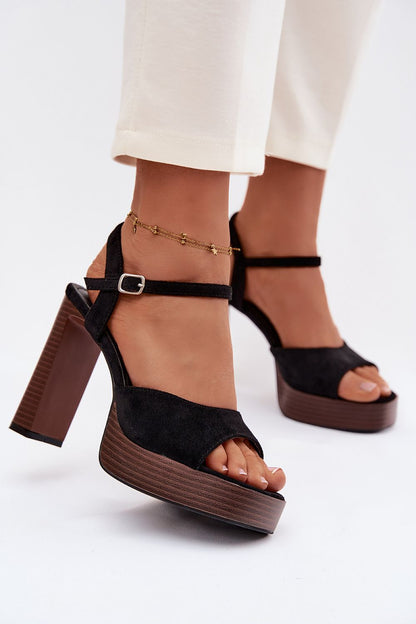  Sandały Model Gralisse P-1497 Black - Step in style 