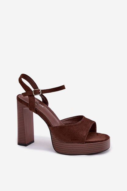  Sandały Model Gralisse P-1497 Czekolada - Step in style 
