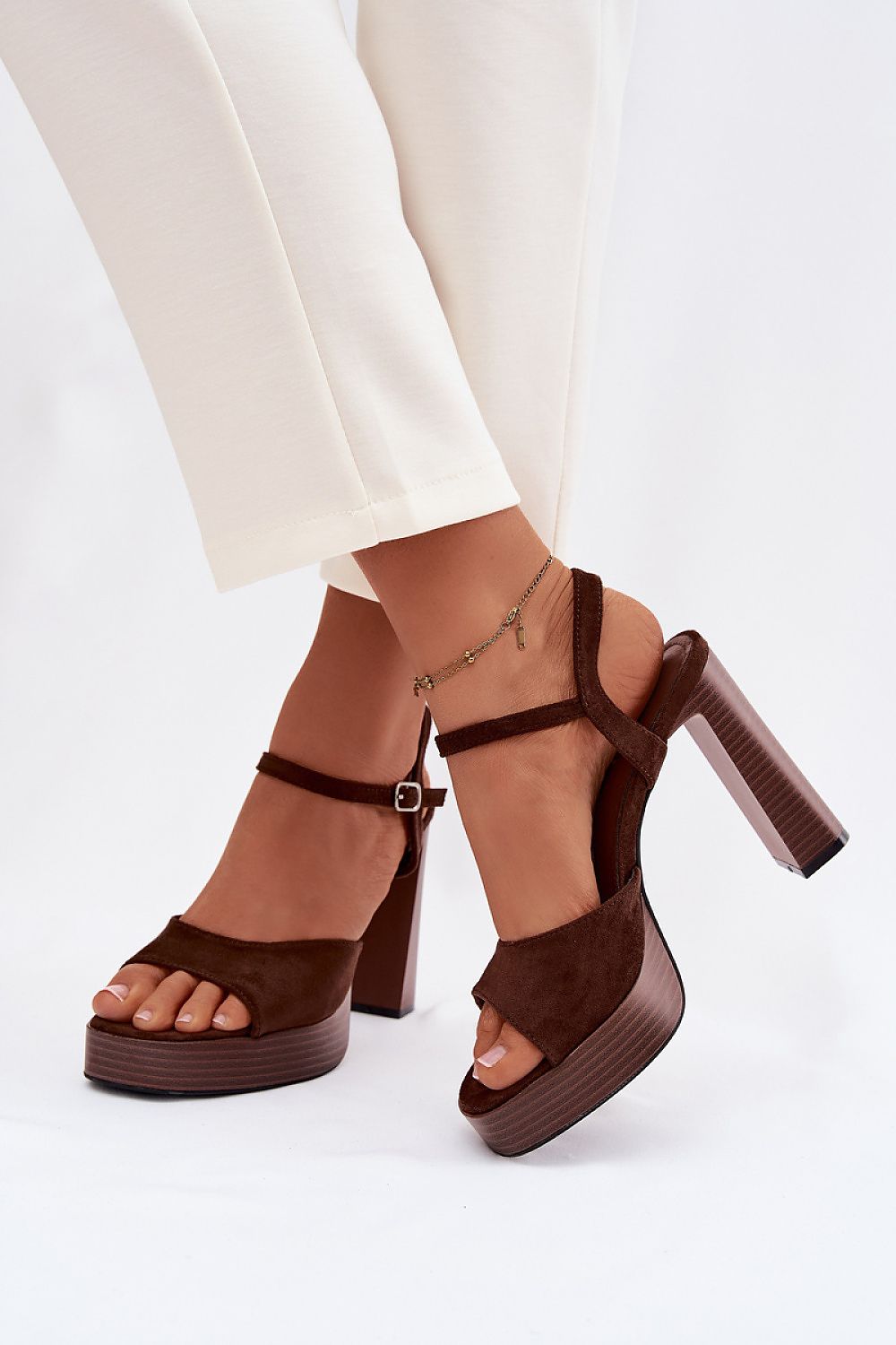  Sandały Model Gralisse P-1497 Czekolada - Step in style 