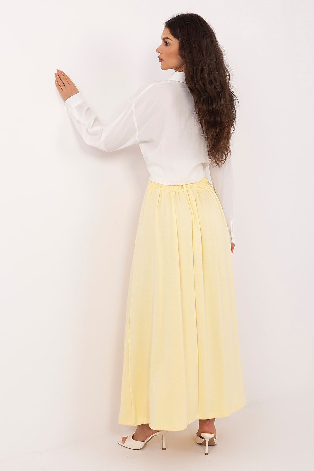  Spódnica Model RV-SD-A1240.22P Light Yellow - Relevance 