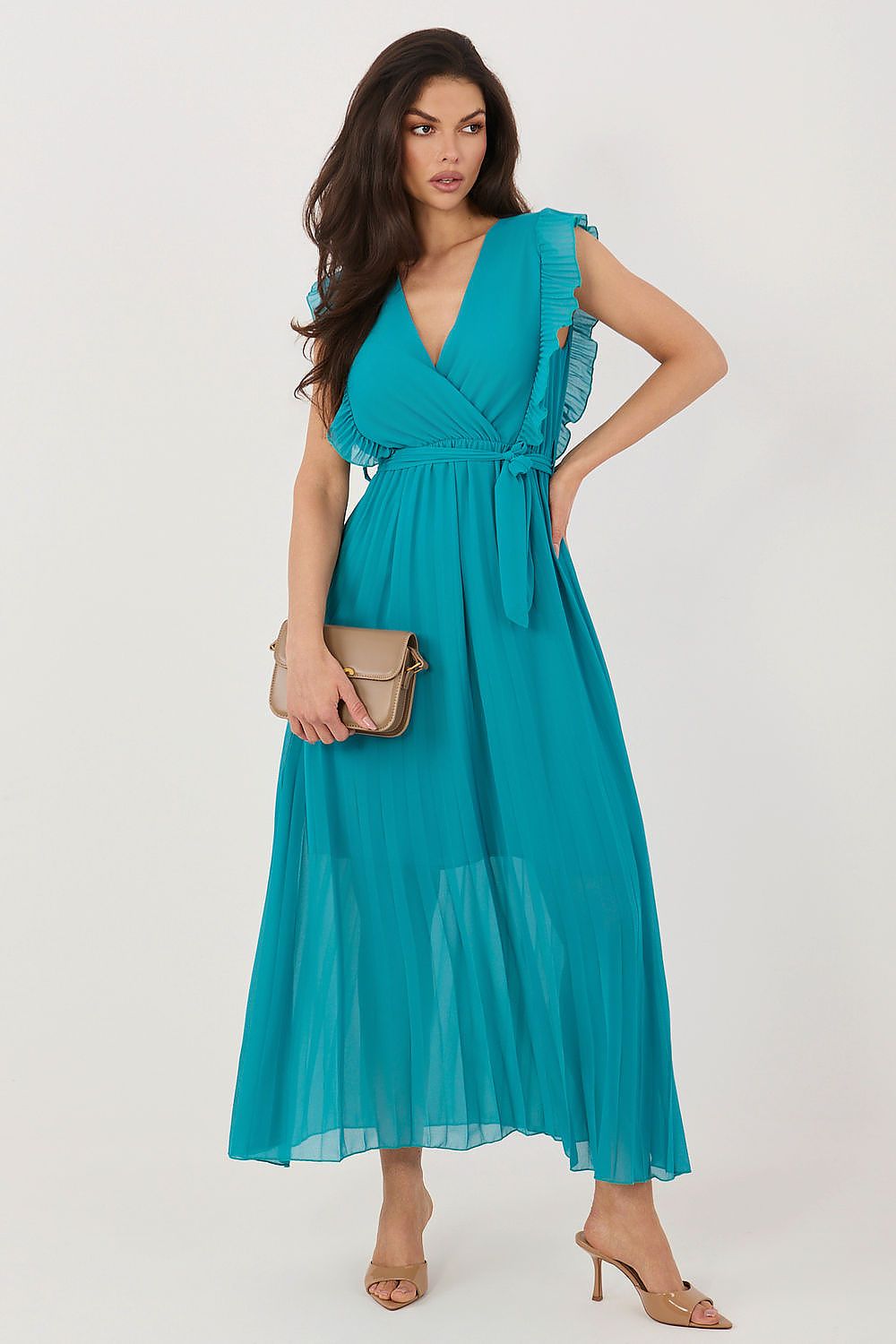  Sukienka Model IT-SK-13166.85 Morski - Rue Paris 