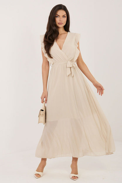  Sukienka Model IT-SK-13166.60 Beige - Rue Paris 