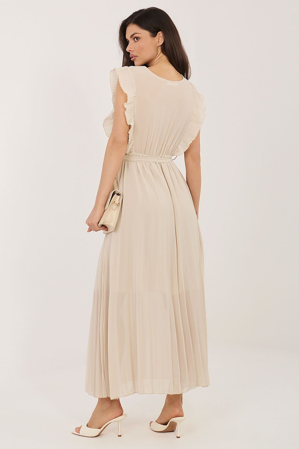  Sukienka Model IT-SK-13166.60 Beige - Rue Paris 
