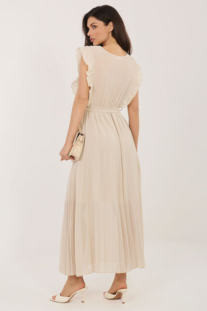  Sukienka Model IT-SK-13166.60 Beige - Rue Paris 