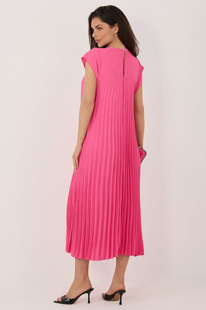  Sukienka Model IT-SK-19552.72 Dark Pink - Rue Paris 