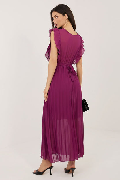  Sukienka Model IT-SK-13166.60 Dark Violet - Rue Paris 
