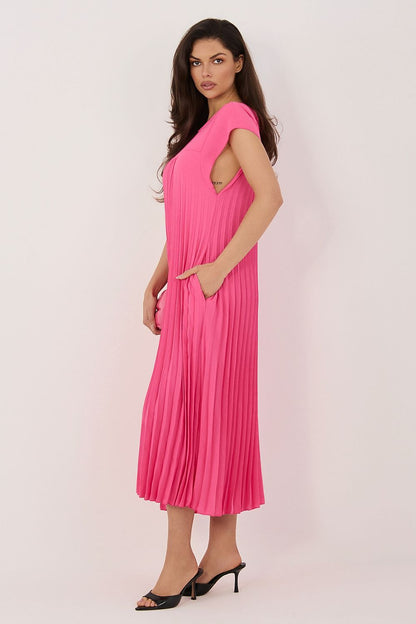  Sukienka Model IT-SK-19552.72 Dark Pink - Rue Paris 