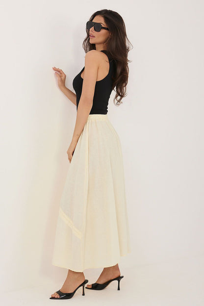  Spódnica Model IT-SD-3061.68 Light Yellow - Italy Moda 