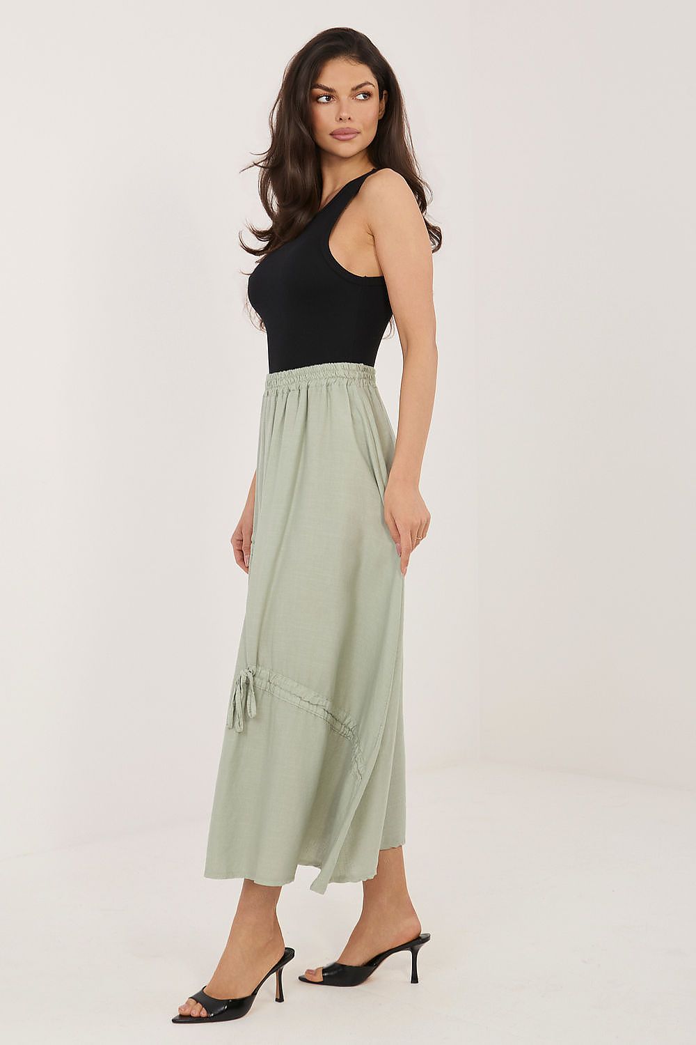  Spódnica Model IT-SD-3061.68 Khaki - Italy Moda 
