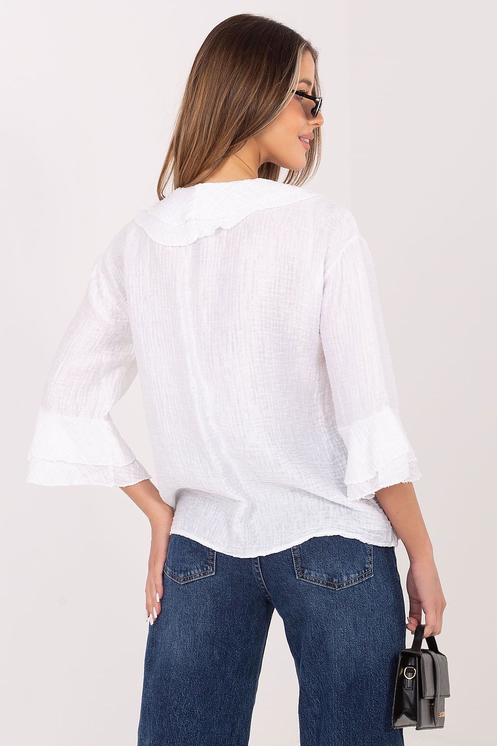   Koszula Damska Model IT-KS-81863.11P White - Italy Moda 