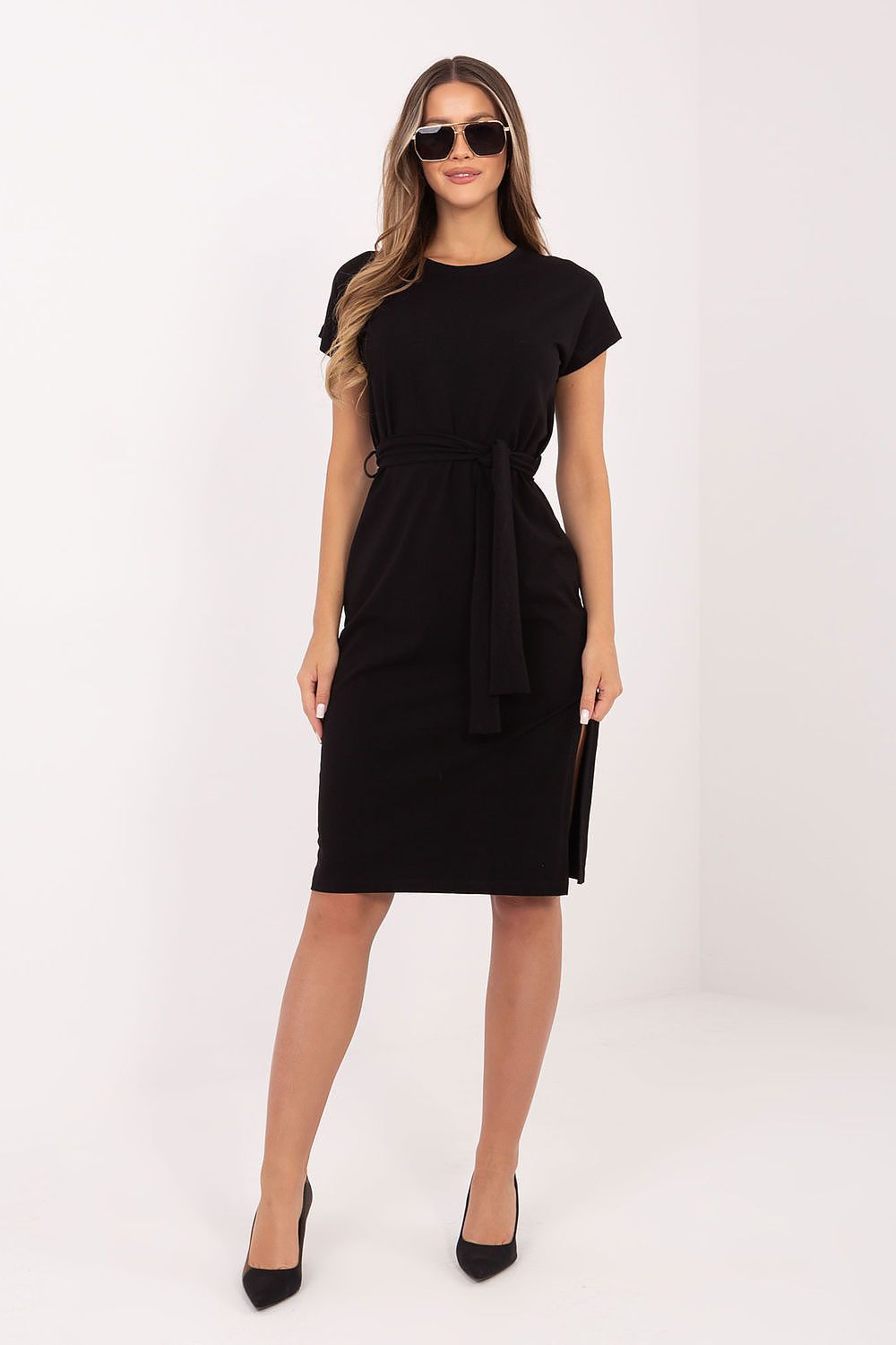  Sukienka Model RV-SK-A1231.19 Black - Rue Paris 