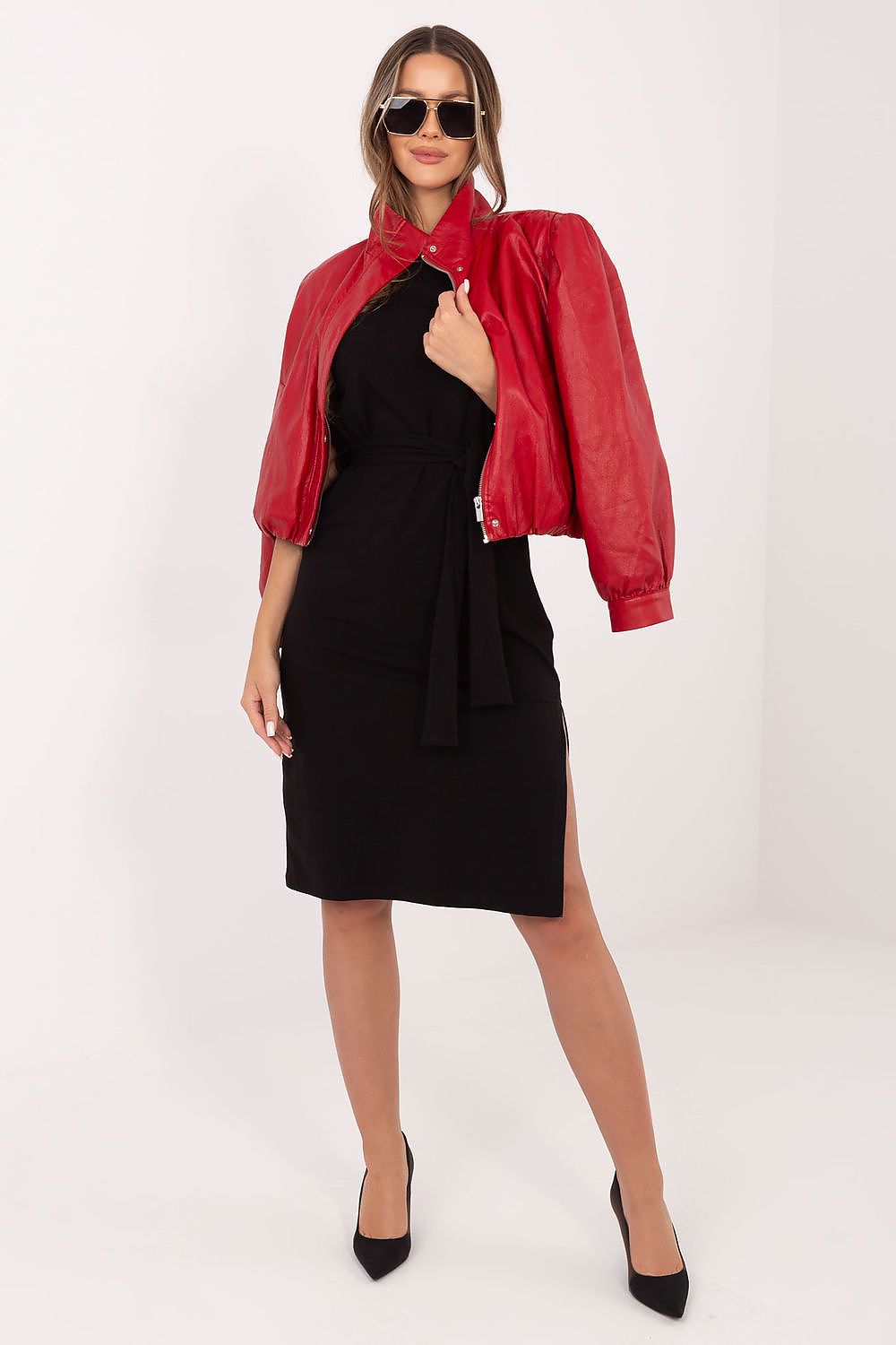  Sukienka Model RV-SK-A1231.19 Black - Rue Paris 