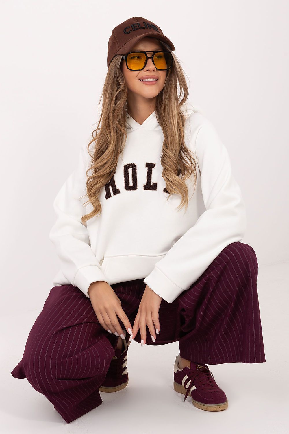   Bluza Damska Model RV-BL-A1082.10 Ecru - Rue Paris 