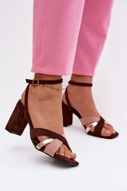  Sandały Model Karilora LOLA5275 Brown - Step in style 