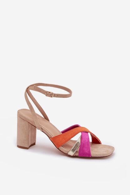  Sandały Model Karilora LOLA5275 Beige - Step in style 
