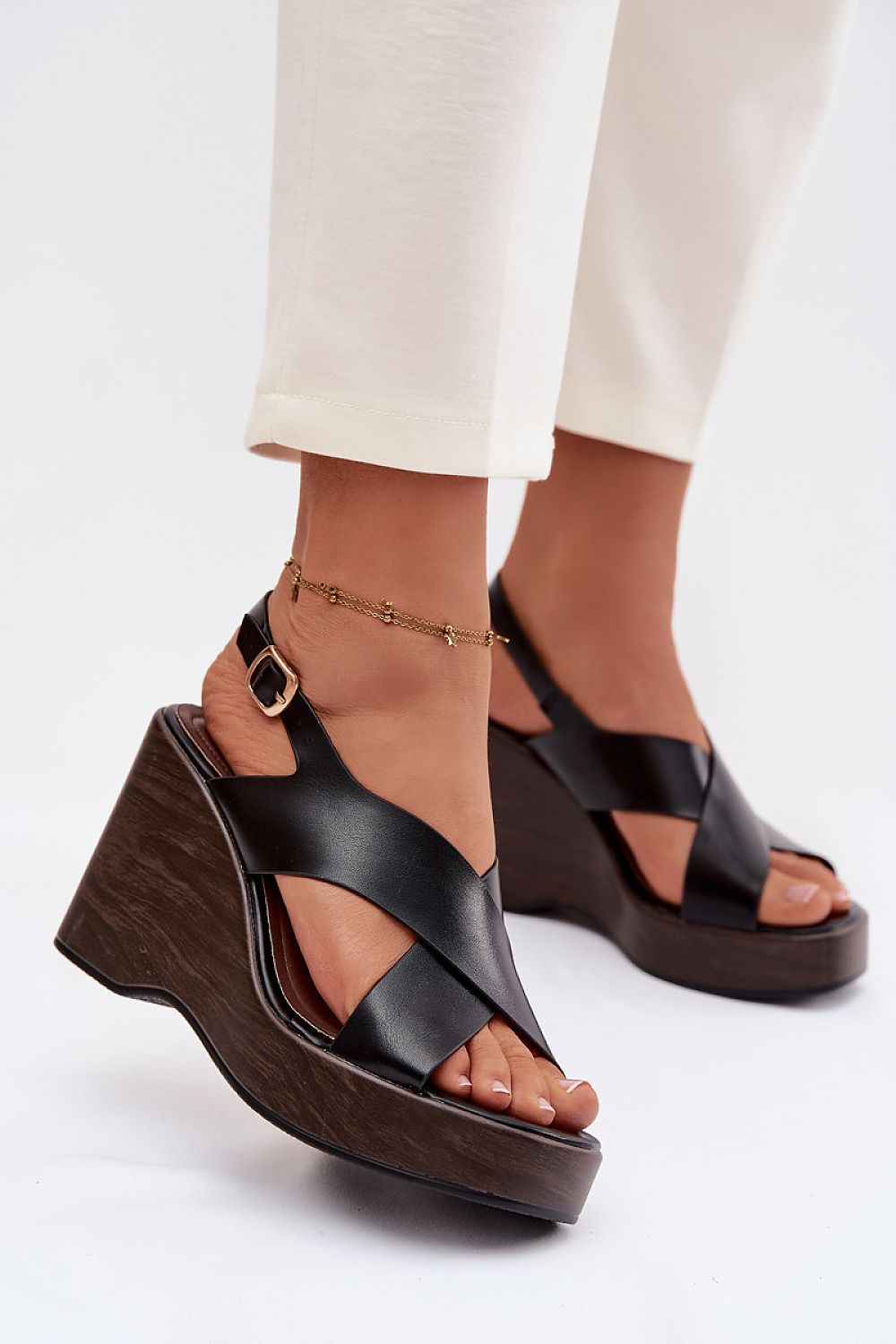  Sandały Model Janivra CH939 Black - Step in style 