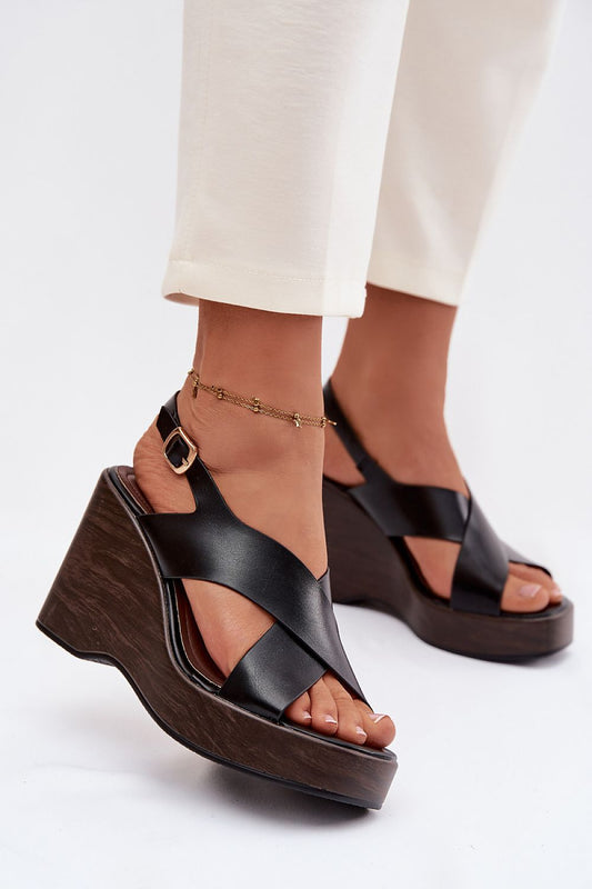  Sandały Model Janivra CH939 Black - Step in style 