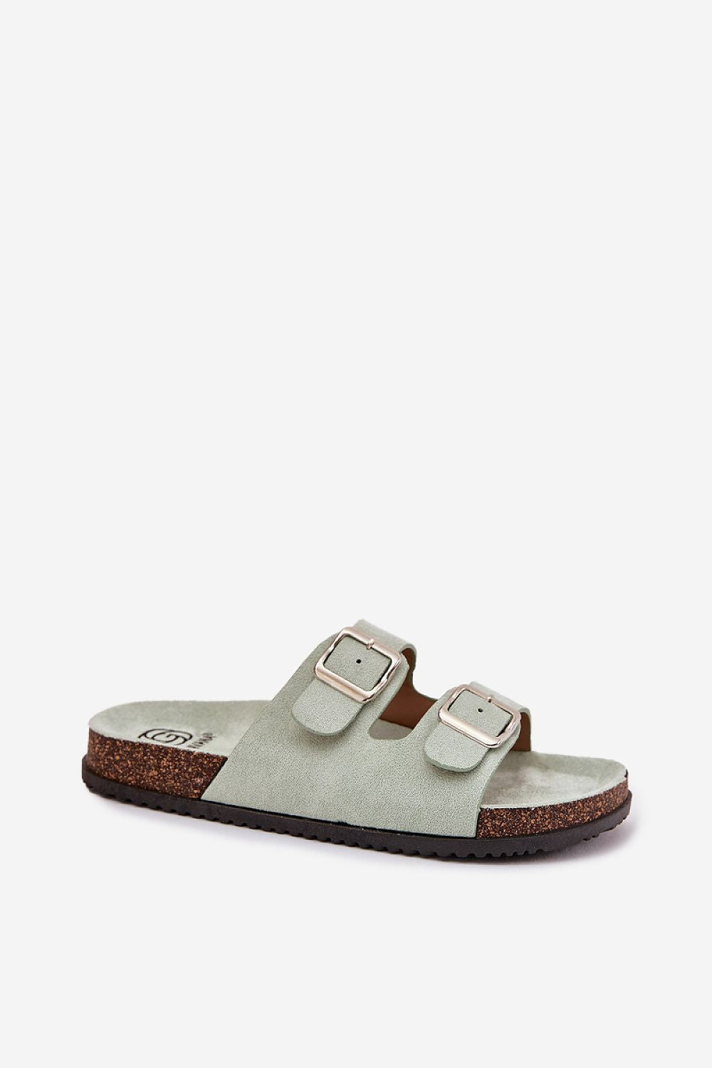  Sandał Klapki Model Oliena CD207 Mint - Step in style 