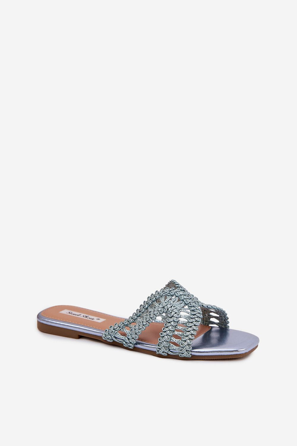  Sandał Klapki Model Fariella 2674-4 Blue - Step in style 