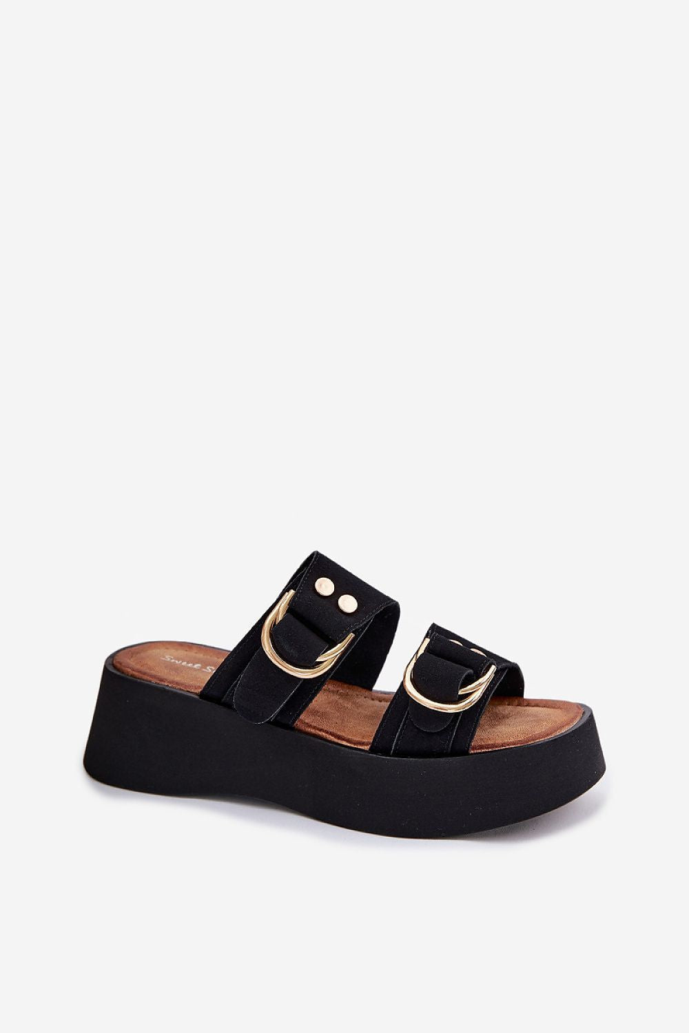  Sandał Klapki Model Nelirae A763 Black - Step in style 