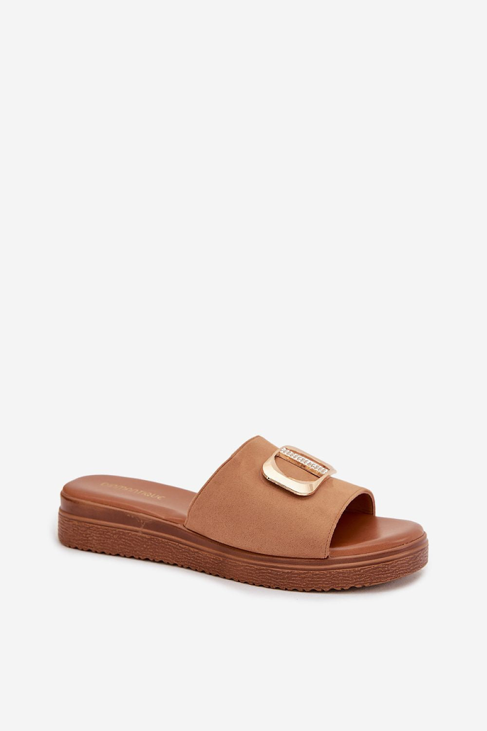  Sandał Klapki Model Elmera ML532 Camel - Step in style 