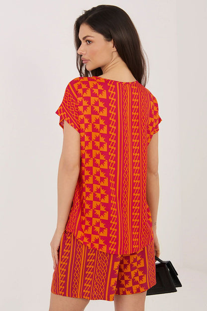   Bluzka Model D73771AG10978AA Orange - Sublevel 