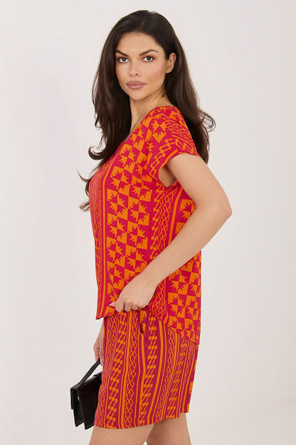   Bluzka Model D73771AG10978AA Orange - Sublevel 