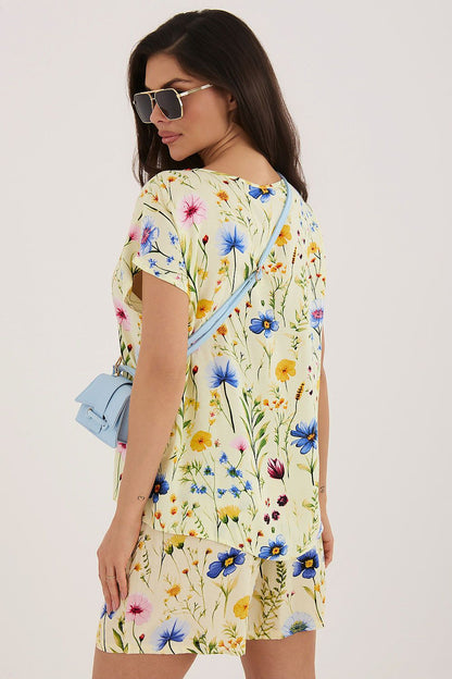   Bluzka Model D73771AG10978AA Light Yellow - Sublevel 