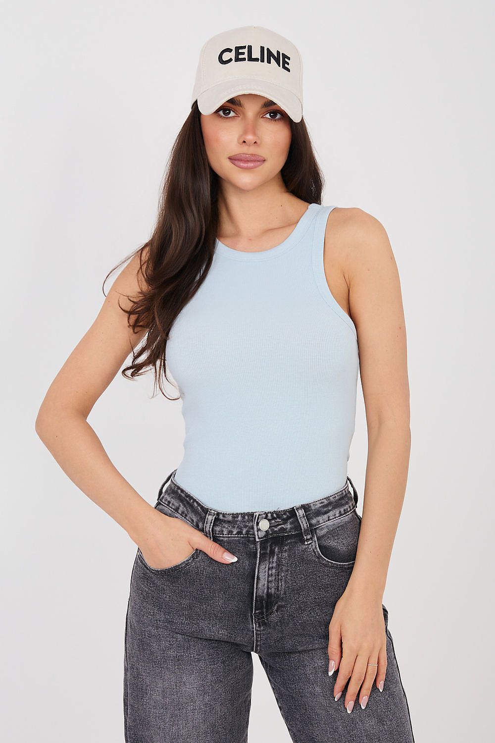  Koszulka Top Model D16005AH02661B Light Blue - Sublevel 