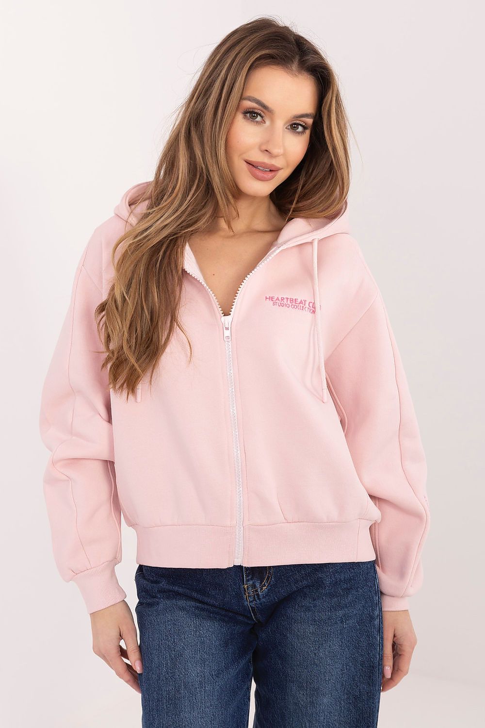   Bluza Damska Model D10600BI02863A1 Light Pink - Sublevel 