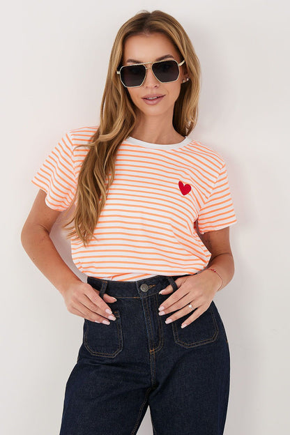   Tshirt Damski Model IT-TS-22397.89 White - Italy Moda 