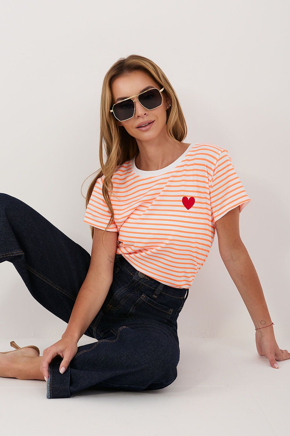   Tshirt Damski Model IT-TS-22397.89 White - Italy Moda 