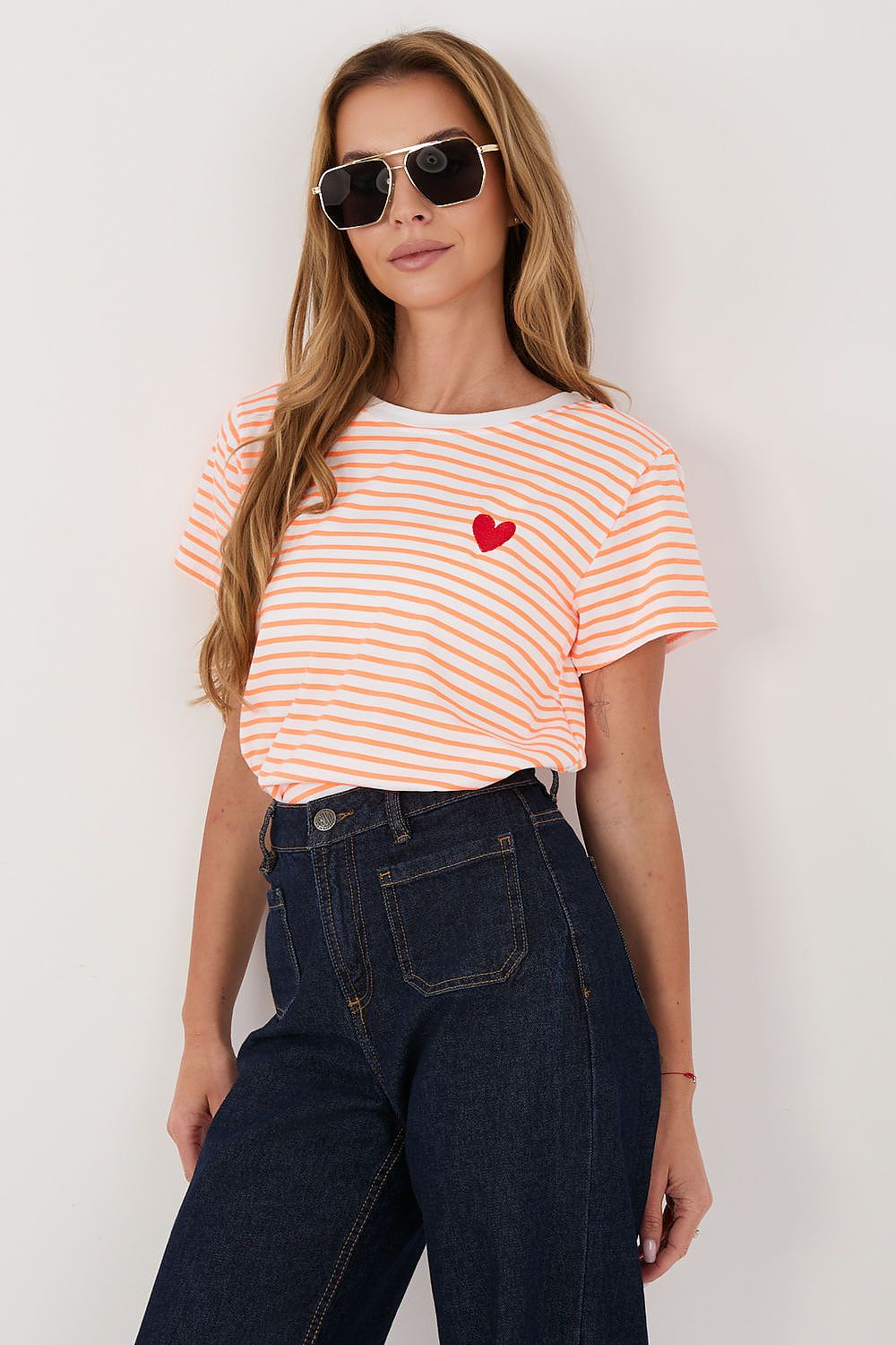   Tshirt Damski Model IT-TS-22397.89 White - Italy Moda 