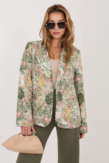   Marynarka Model IT-MA-FL9928.15 Green - Italy Moda 