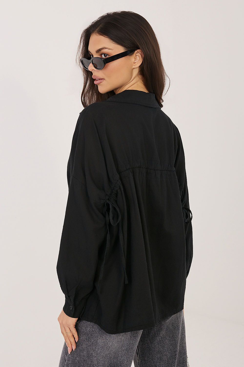   Koszula Damska Model IT-KS-3060.23 Black - Italy Moda 