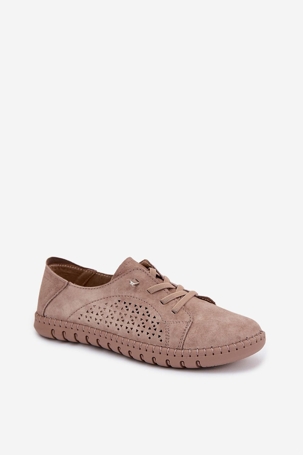   Półbuty Model Feliva 26PB17-9771 Light Beige - Step in style 