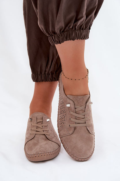   Półbuty Model Feliva 26PB17-9771 Light Beige - Step in style 