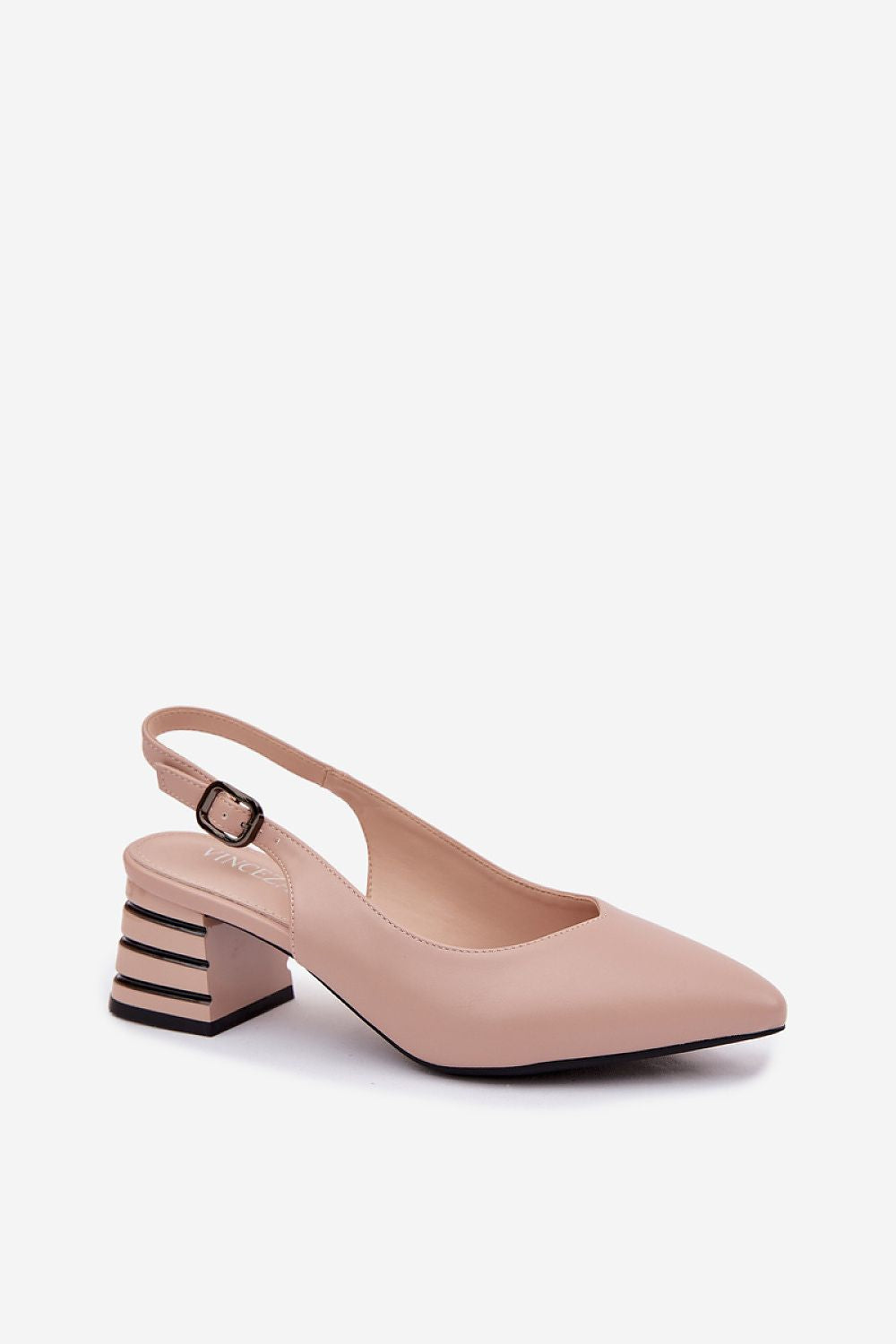  Sandały Model Vinceza 62285 Beige - Step in style 