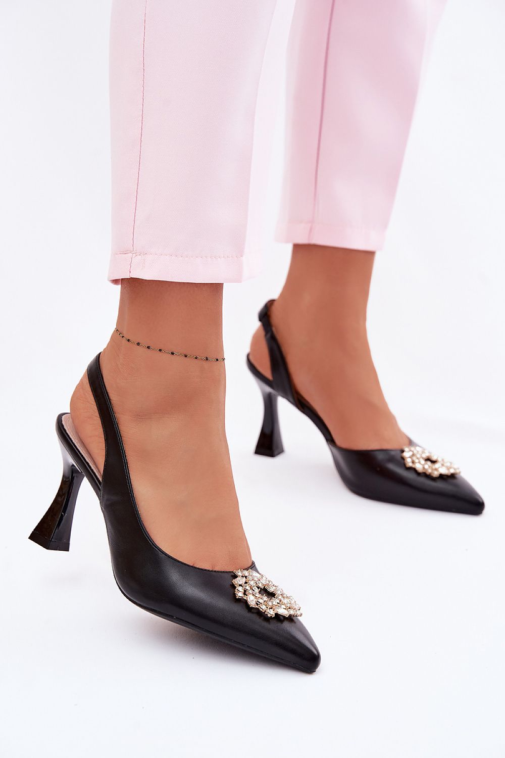  Sandały Model Vinceza 62277 Black - Step in style 
