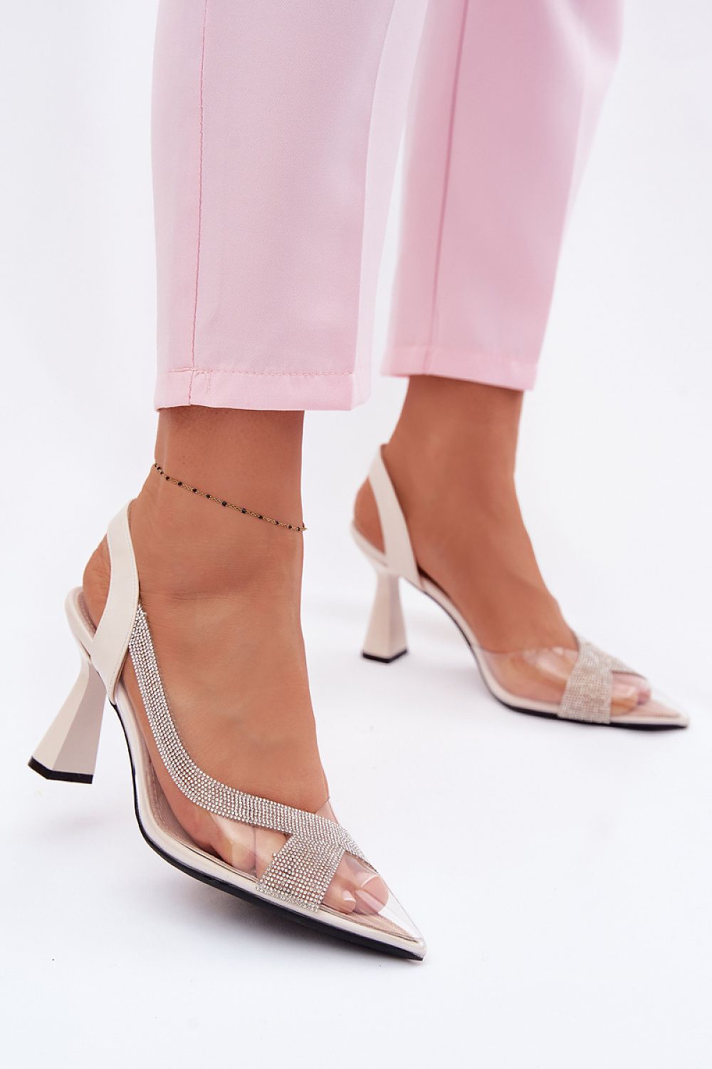  Sandały Model Vinceza 62282 Light Beige - Step in style 