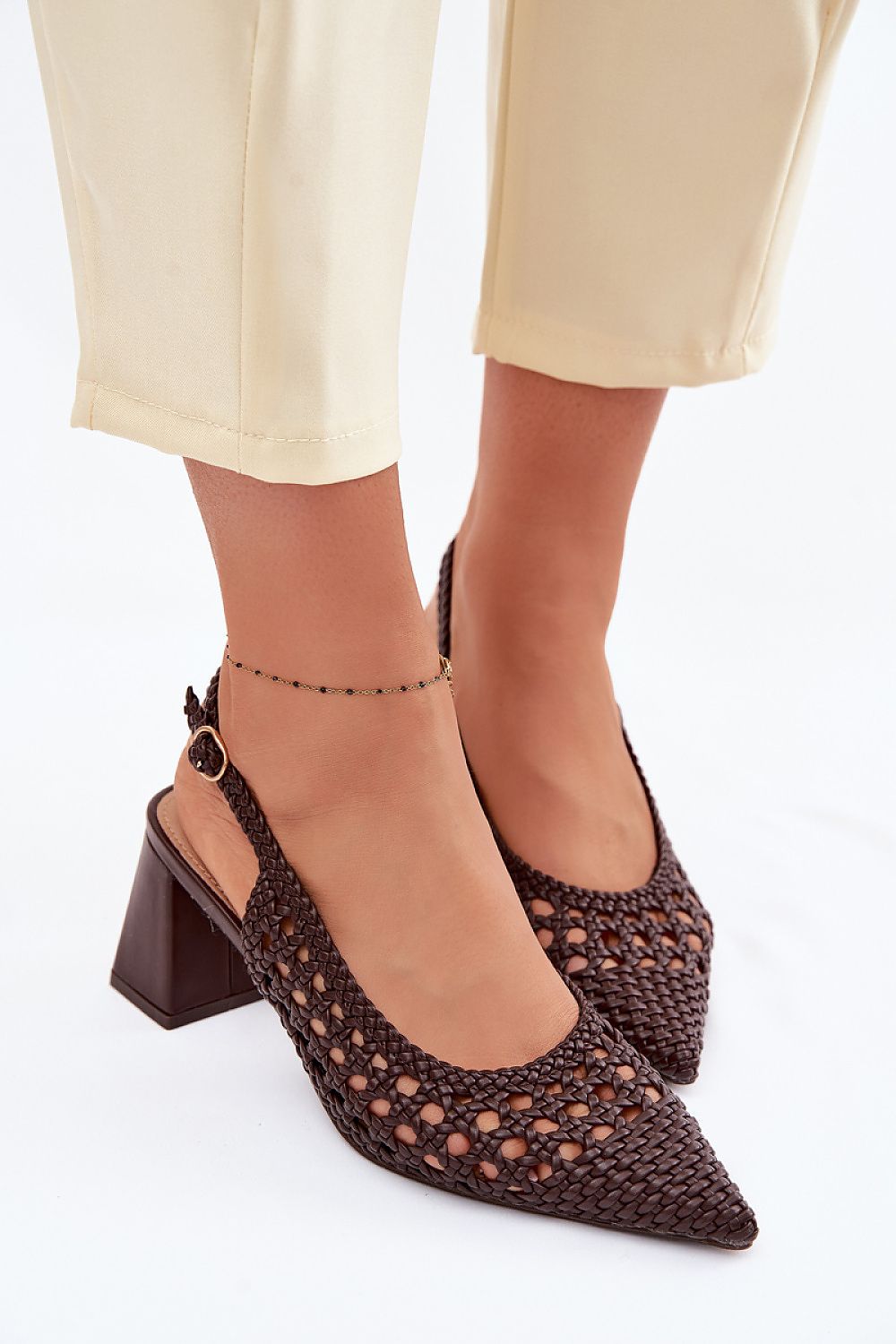  Sandały Model Kedira D-002 Czekolada - Step in style 